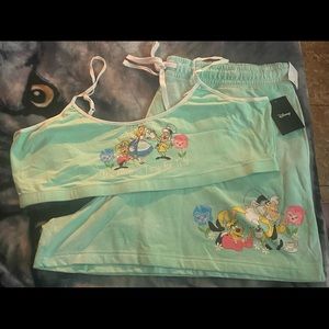 Disney Alice in wonderland 2 piece set